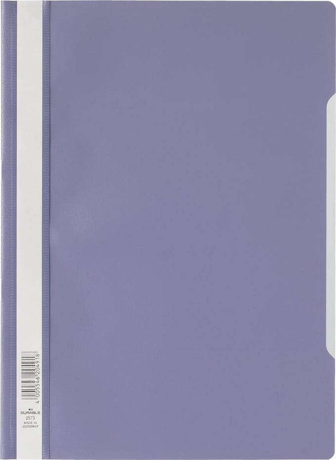 Durable snelhechtmap ft A4 lila 25 stuks