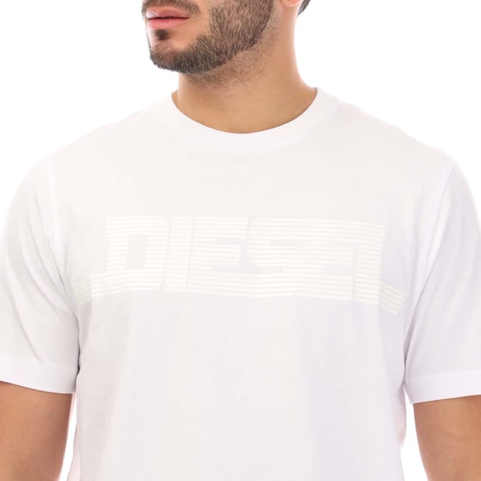 Diesel T-Just 12-5 T-shirt voor heren in wit