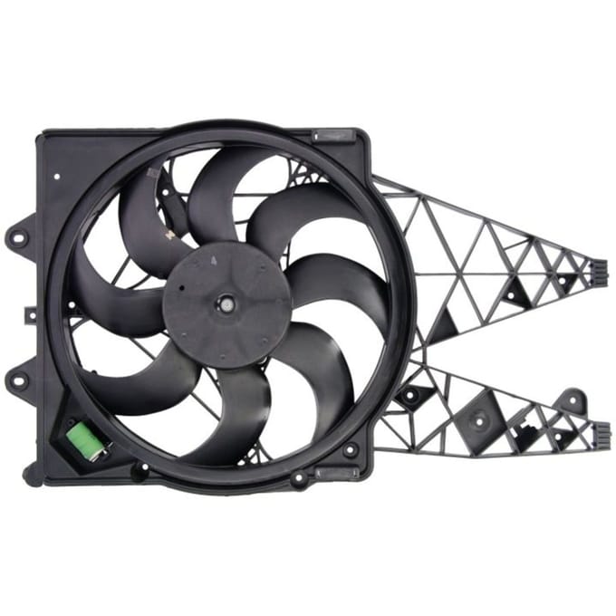 Koelventilatorwiel, motorkoeling DENSO DER01021
