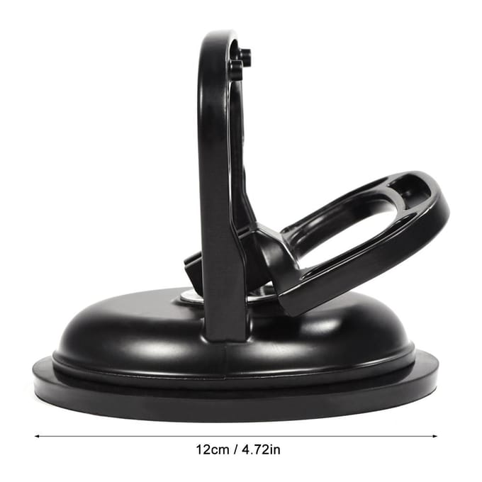 Verdikte Aluminiumlegering Enkele Plaat Zuignap Glasheffer Verplaatser Deukreparatie Trekker Pad black
