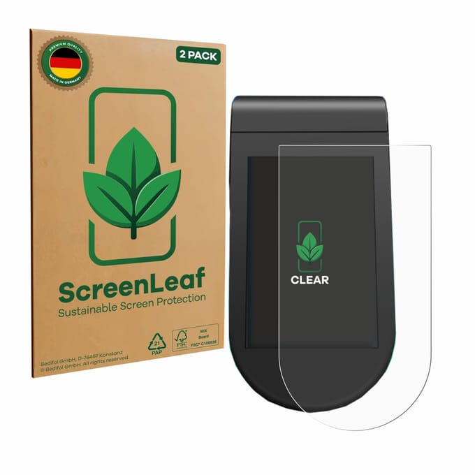 2 Stuks Screenprotector voor SoFlow SO4 Pro MAX - Hoogwaardige Beschermfolie transparant