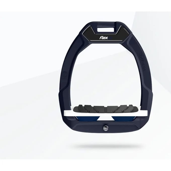 Veilige stijgbeugels met grip Aluminium/Wit/Marine Flex-On Safe-On