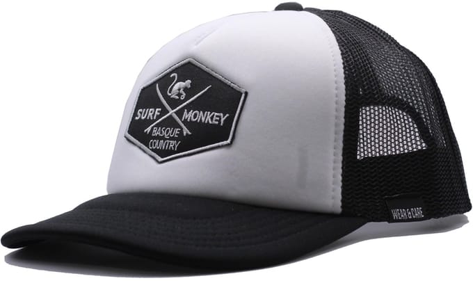 Gevoerde truckerpet met mesh voor jongens/meisjes - 6-12 jaar (zwart)