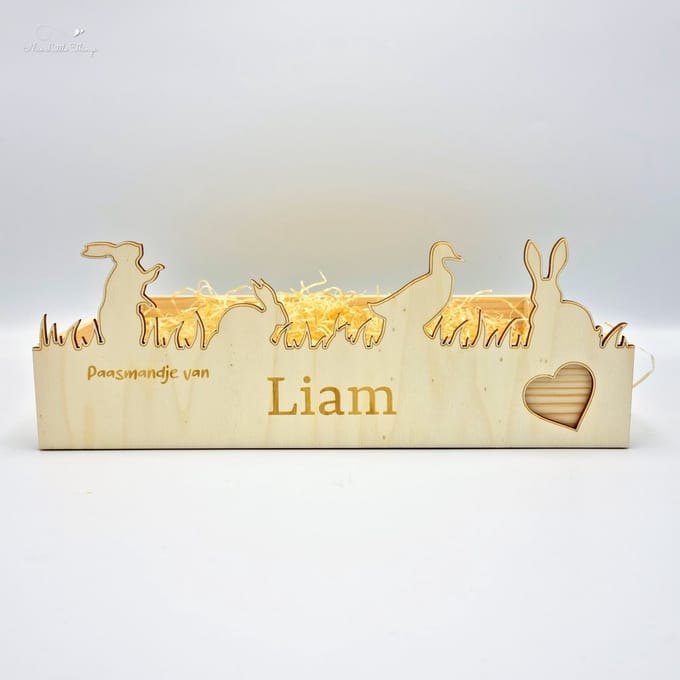 [Nice Little Things] - Paasmandje met Naam