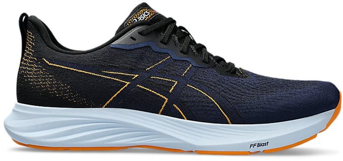 ASICS Dynablast 4 - Hardloopschoenen - Maat 40.5 - Blue Expanse/Black / Blauw Zwart - Dynablast - Hardlopen - Heren Hardloopschoenen