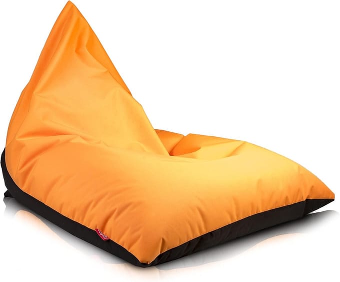 Waterproof Buiten Zitzak met Vulling voor Tuin en Binnen, Groot Formaat