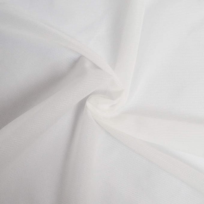 Opstrijkbare stof - Strijkapplicatie - Kleding verstevigen - Behoudt elasticiteit - 2m x 90cm - Wit