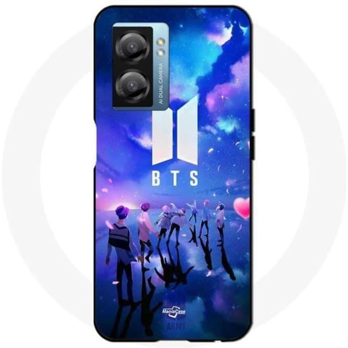 Oppo A77 5G hoesje BTS groepssymbool leger