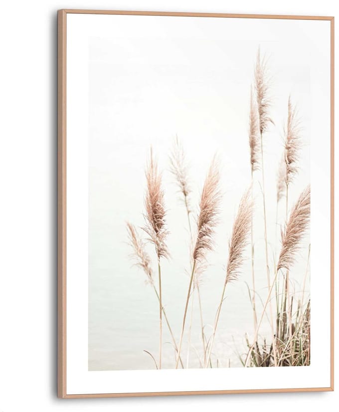 Schilderij Pampas - 40 x 30 - Hout - REINDERS
