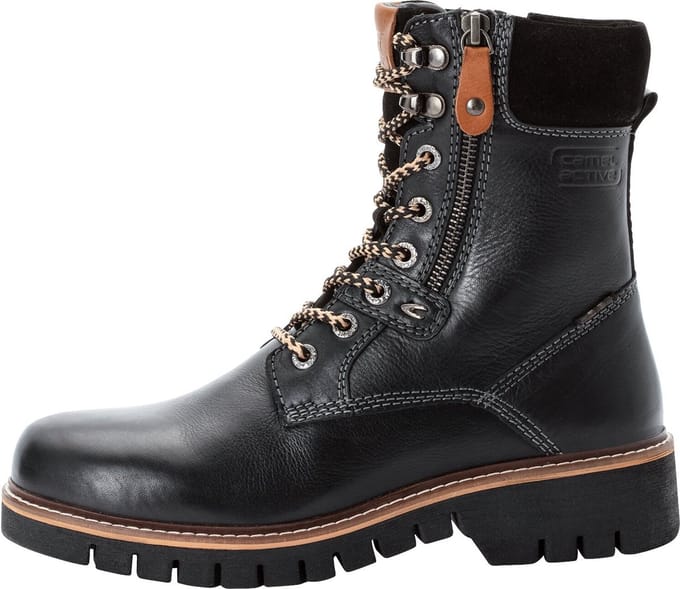 camel active ISA Laars van echt leer - Maat womenswear-38 - Zwart