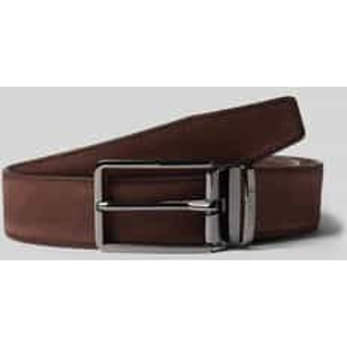 Riem van echt leer model 'Nubuck'