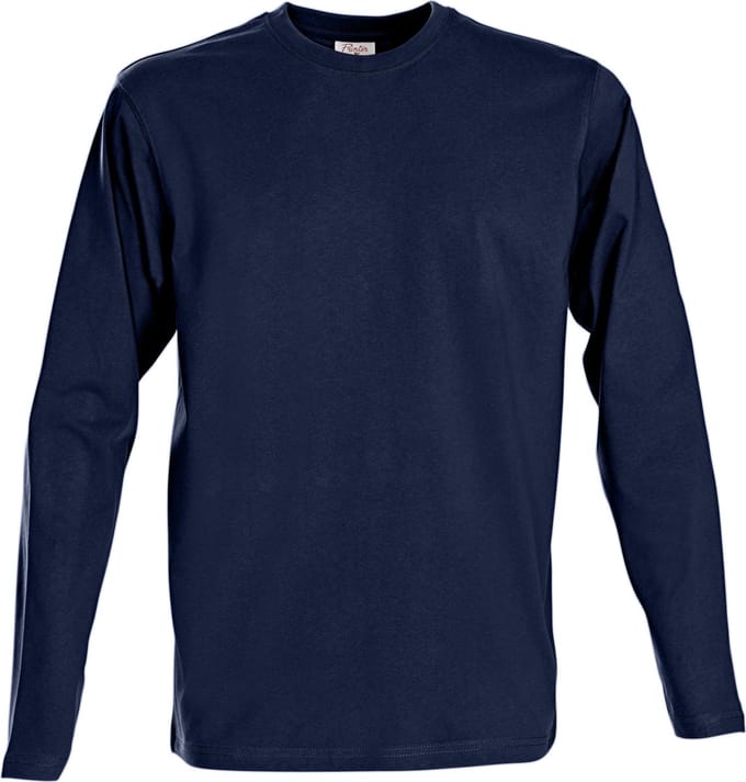 Printer HEAVY T-SHIRT L/S 2264016 - Marine - S