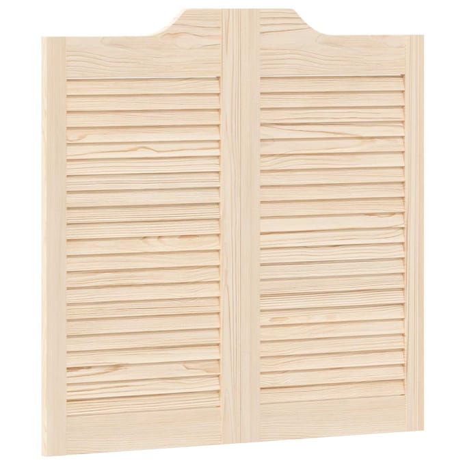 vidaXL - Schuifdeuren - 80 - x - 40 - cm - Massief - grenenhout - Naturel