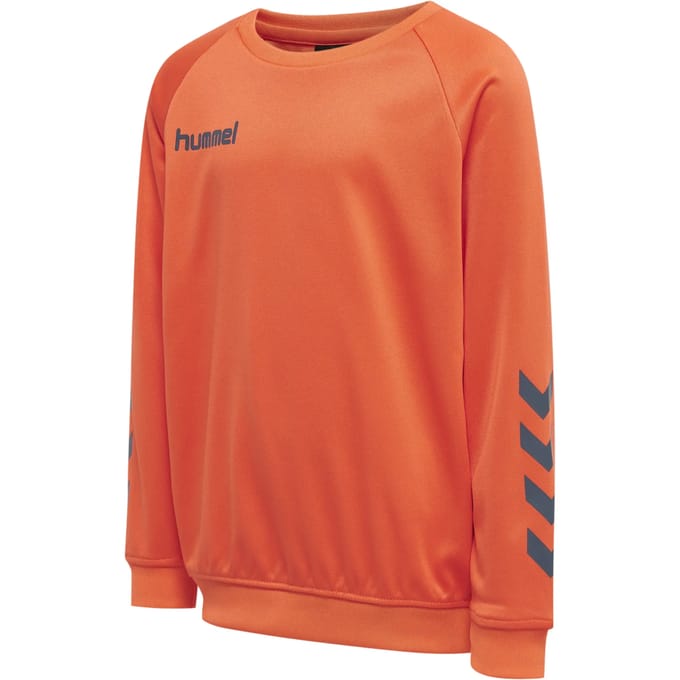 Hummel Promo Poly Sweatshirt kinderen - sportshirts - oranje - Unisex