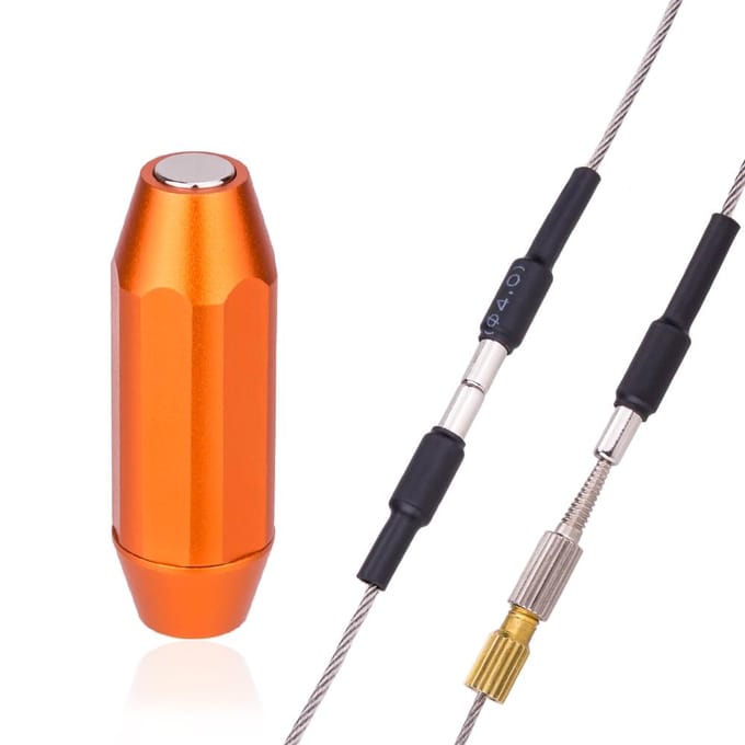 Professionele Fiets Interne Kabelgeleiding Tool Voor Fietsframe Versnelling Hydraulische Kabel Shifter Binnenkabel Gids oranje