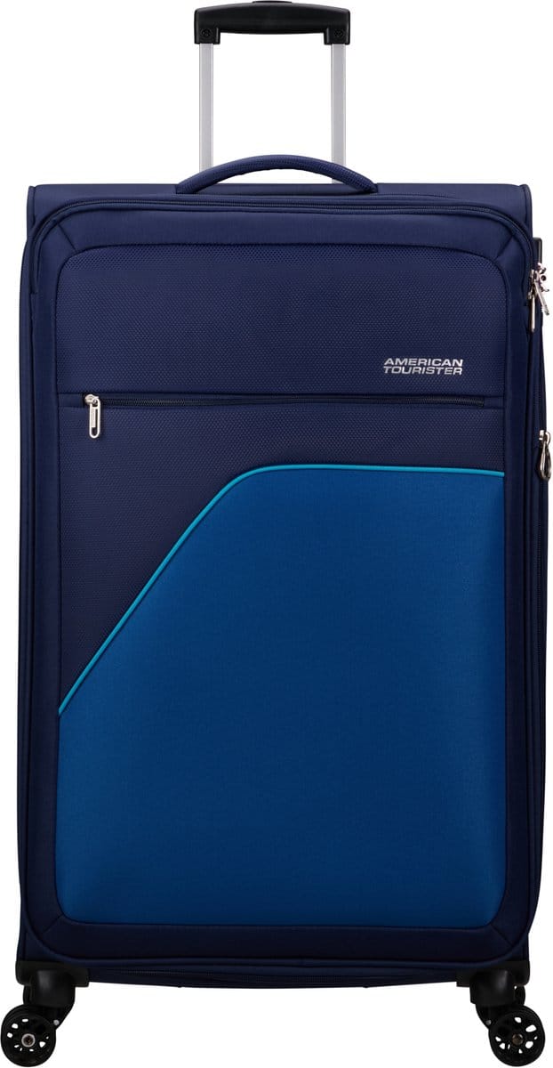 American Tourister Koffer - Sky Surfer spinner L 80cm - uitbreidbaar - Navy Blue - 4 kg