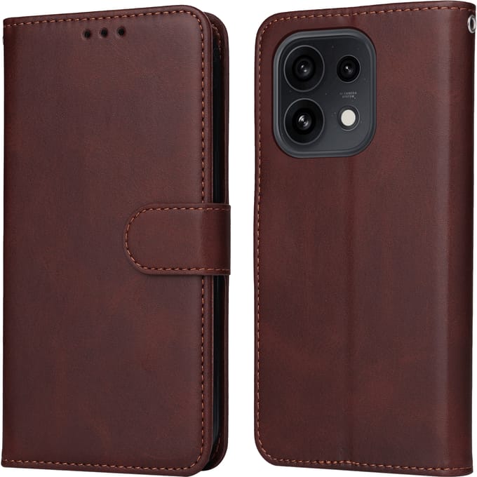 Comfycase OPPO Reno16 (Pro) 5G Bookcase Bruin