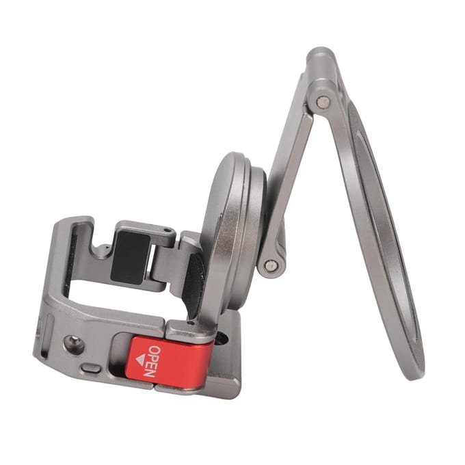 Camera Magnetische Beugel Aluminiumlegering Multifunctionele Magnetische Camera Uitbreidingsbevestiging voor POCKET gray
