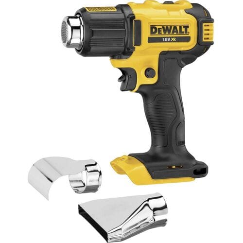 Dewalt Accu Heteluchtpistool Dce530n-xj - 18 V - 290–530 °c - 2 Temperatuurinstellingen