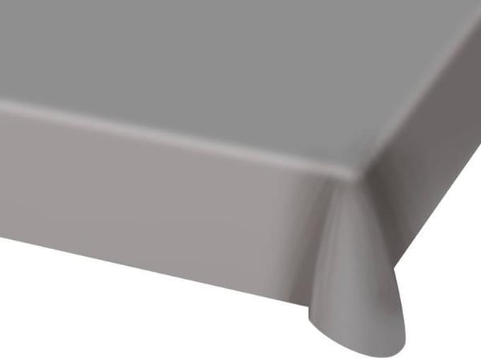 Folat - PE Tafelkleed Silver (130 x 180cm)