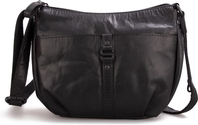Leren Crossbodytas - Sedona - Zwart