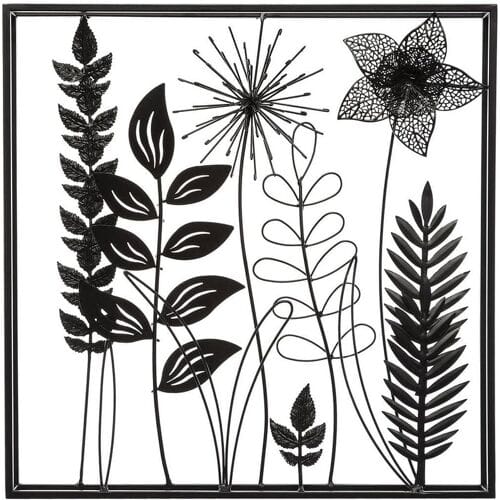 Atmosphera Ella Metalen wandkunst - 40 x 40 cm