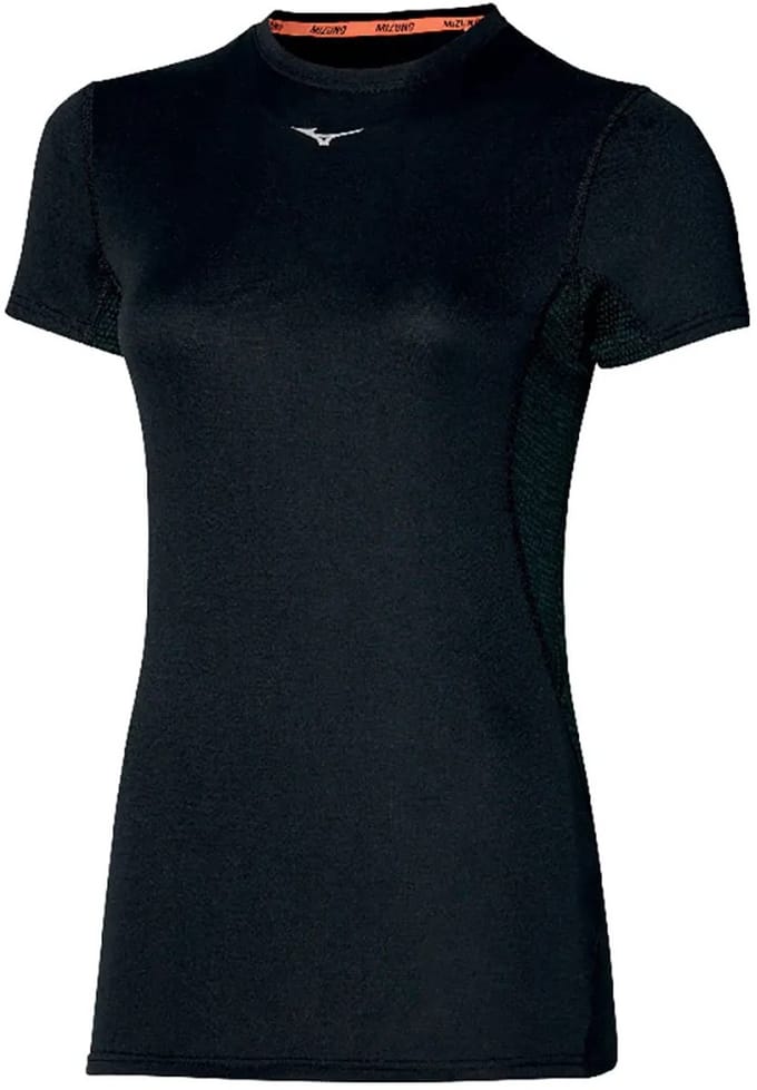 Mizuno Mid Weight-l Korte Mouwen Basislaag Zwart S Vrouw