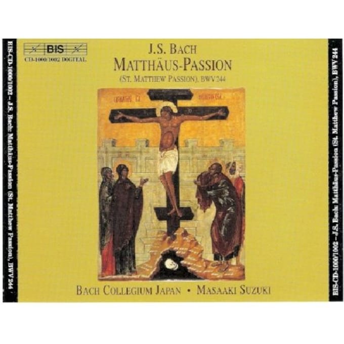 Bach Collegium Japan, Masaaki Suzuki - J.S. Bach: Matthäus-Passion (3 CD)