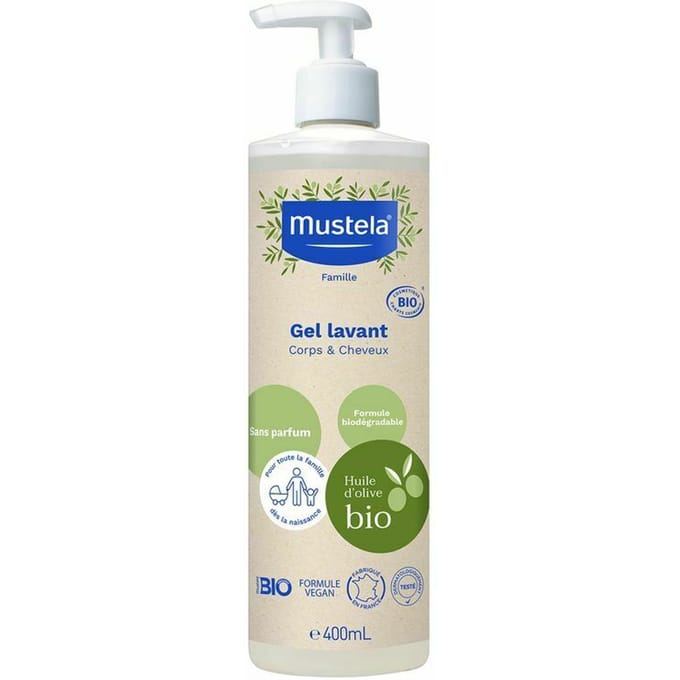 Mustela Fam Bio Wasgel 400ml