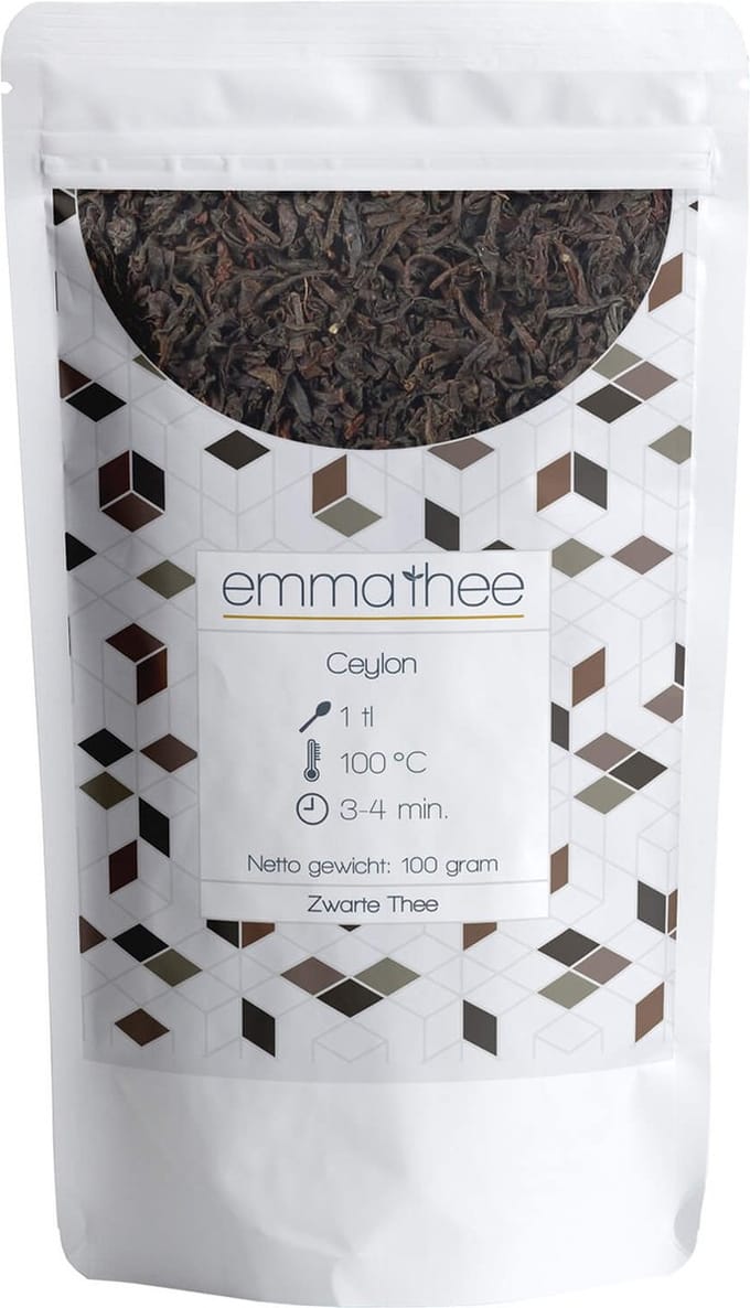 Ceylon 100 Gram - Losse Thee - Puur & Natuurlijk