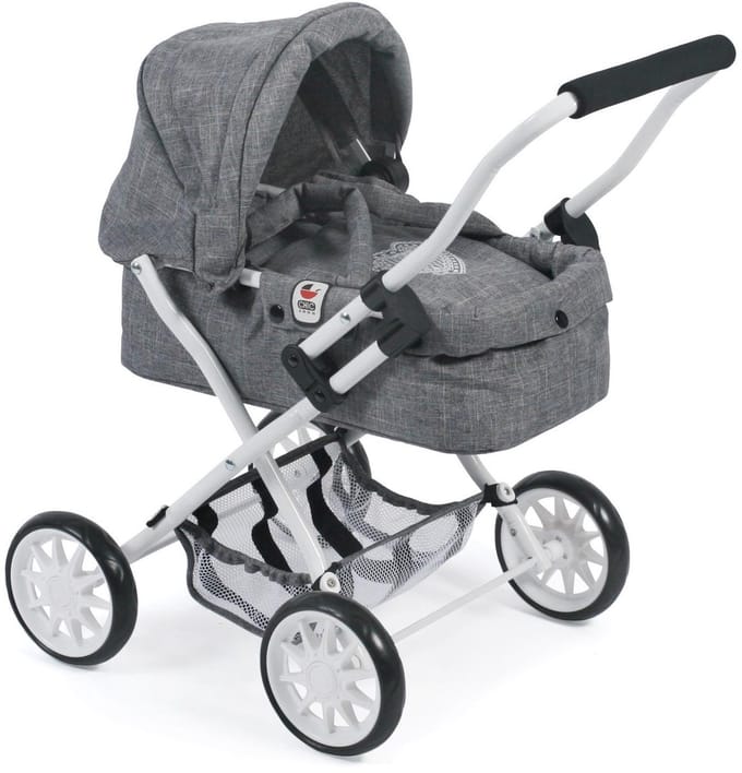Bayer Chic 2000 - Kleine Poppenwagen Smarty - Grey Jeans