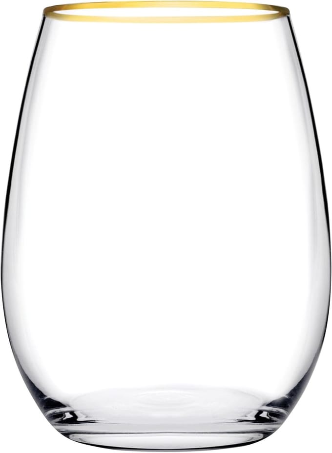 Pasabahce Golden Touch Amber Waterglas 42,5 cl - 6 stuks