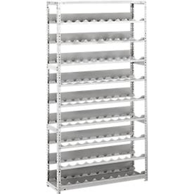 Wijnflessenrek, schroefsysteem, 9 inzetstukken