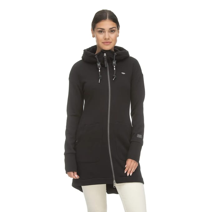 Dames sweatshirt met lange ritssluiting en capuchon Ragwear Kamy