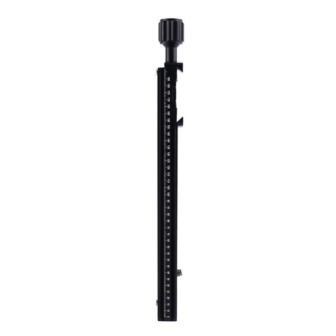 200mm Rail Nodale Schuifplaat Snelkoppelklem Voor Camera Macrofotografie black