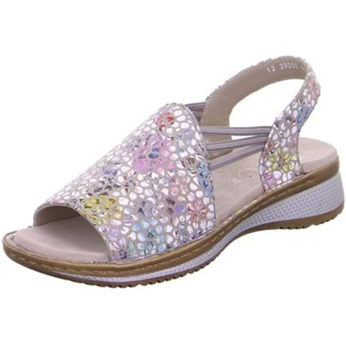 Sandalen met sleehak Ara -