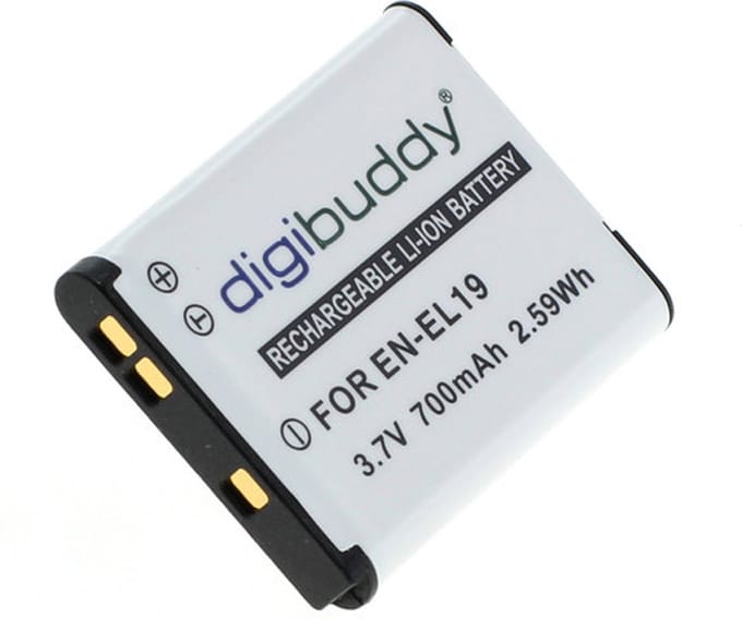 digibuddy A Merk Accu Batterij Nikon EN-EL19 - 700mAh
