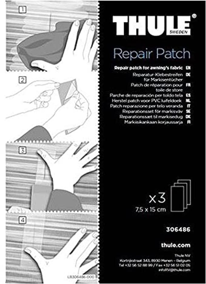 Reparatieset voor luifels