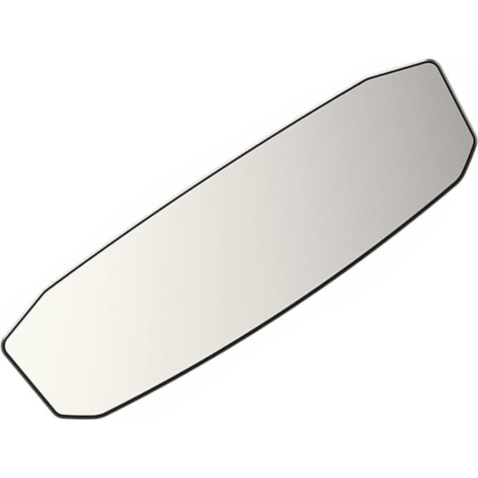 Rétroviseur Grand Angle à Clipser Rétroviseur Convexe Courbé Réduit Efficacement les Angles Morts 299*90mm white