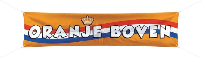 Mega Bannier Oranje Boven