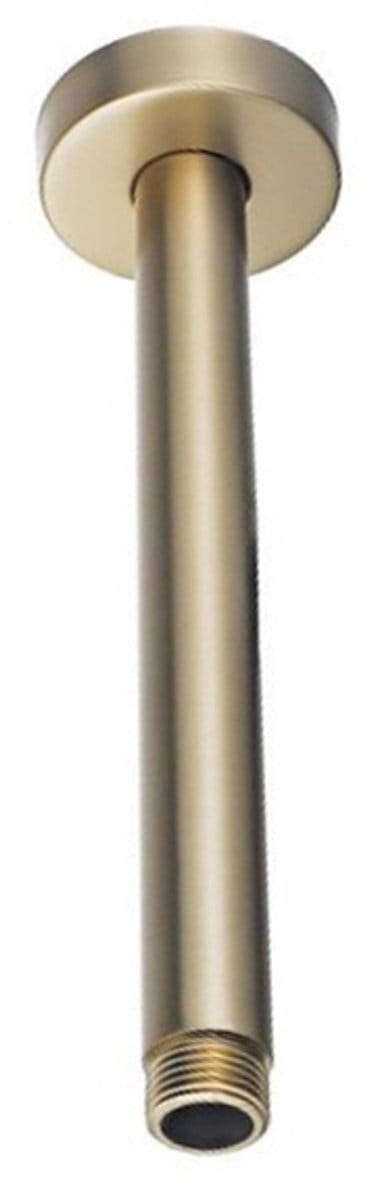 FugaFlow Eccelente Sobrado Badkamer Plafondarm - rond - 20cm - PVD geborsteld messing
