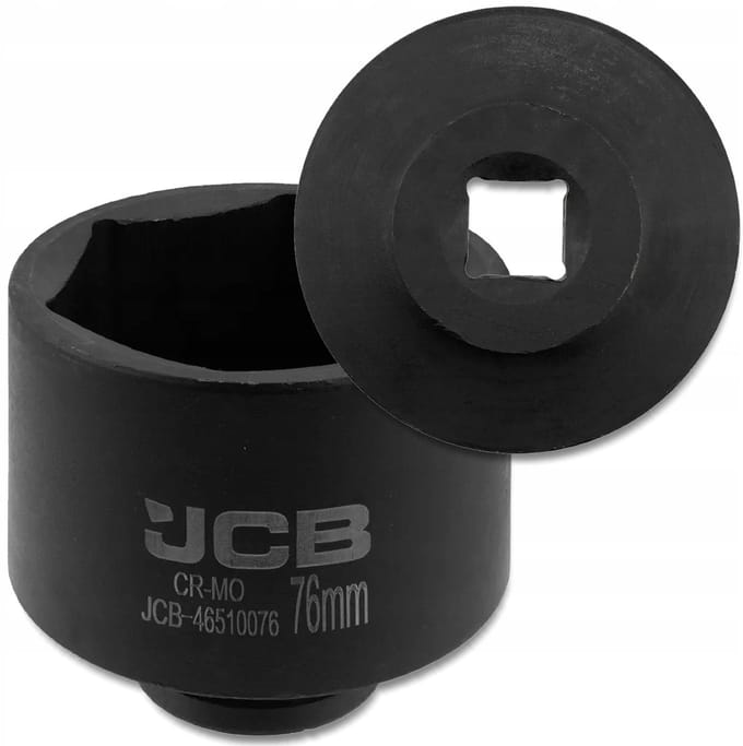 JCB Slagdoppen 3/4" Cr-In 6-kant 76mm
