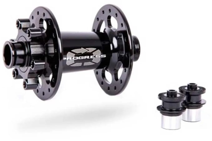 Progress Ultra Disc Mtb Conical Voornaaf Zwart 32H / 9/15 x 100 mm