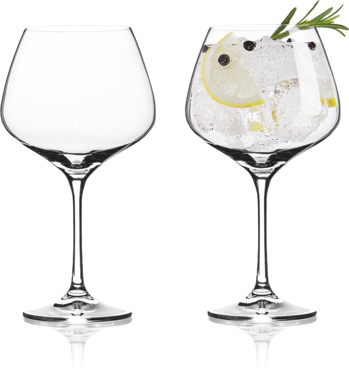 VacuVin Gin Tonic Glazen - Cocktailglazen - Set van 2 stuks - Kristalglas