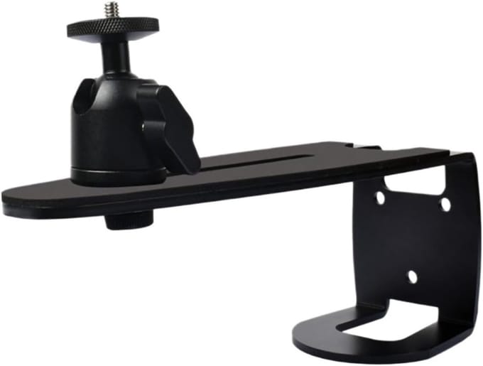 Projector Beugel - Projectorhouder Bevestiging - Thuisbioscoop Creëren - Universele Schroefbevestiging - 24.5x7.5x9cm - Zwart