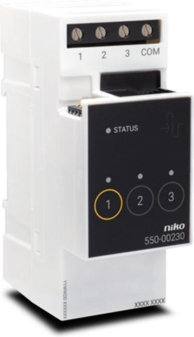 Niko Home Control analoge sensormodule 0-10V - 550-00230