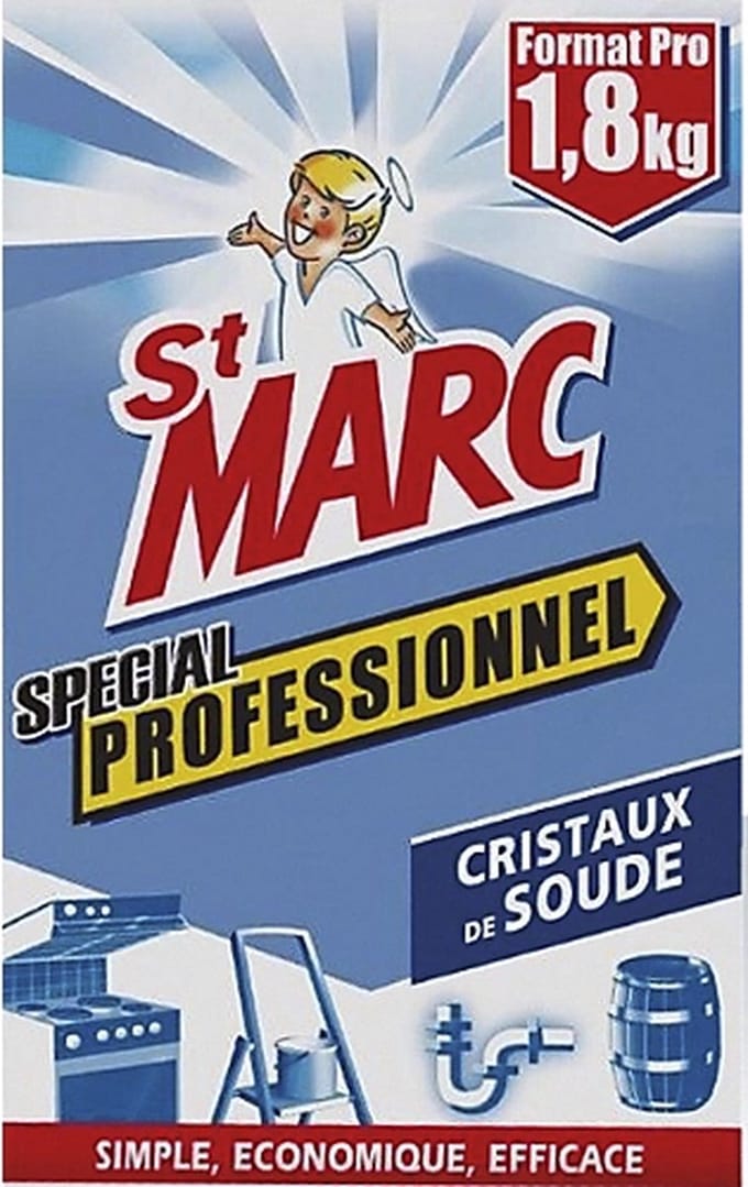 St MARC Professionele Sodakristallen 2x1,8 kg