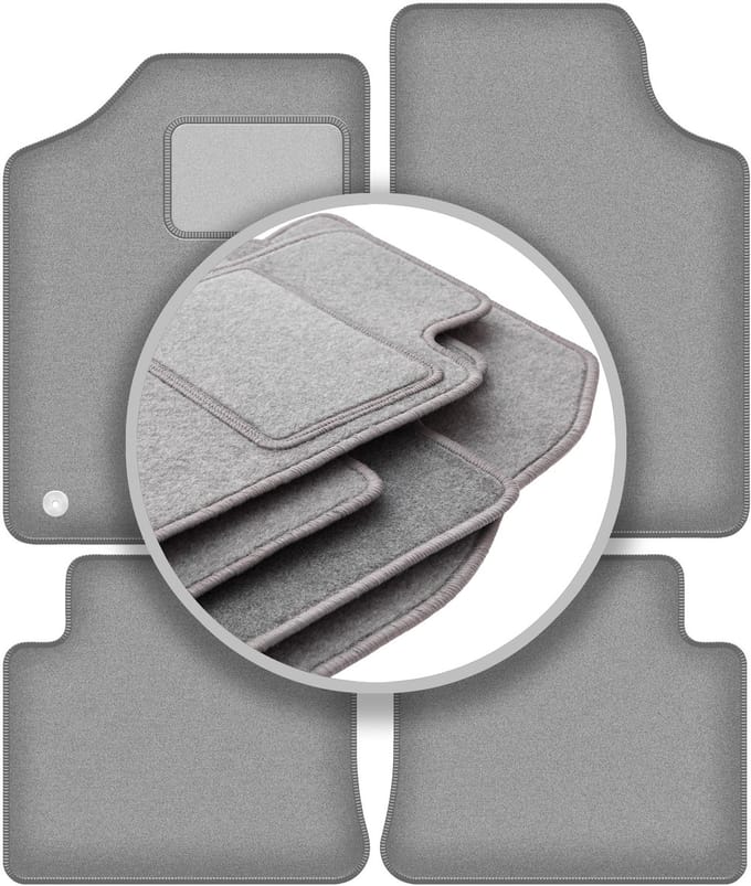 Automatten asgrijs voor: Citroen ZX hatchback (1991-1998)