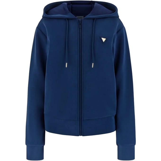 Regular fit sweatshirt met logo-applicatie model 'Olympe'