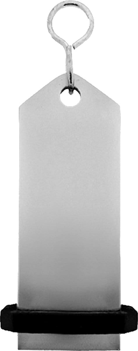 CombiCraft Midi Bumerang zilver - 75 x 30 mm - 5 stuks